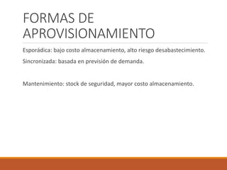 Gestión Integral de Compras y Aprovisionamiento en Logística | PDF
