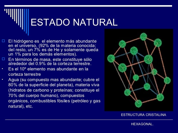 Clase hidrogeno