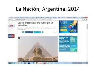 La Nación, Argentina. 2014
 