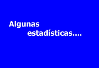 Algunas  estadísticas.... 