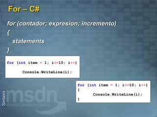 Creando la primera aplicación de consola con Visual Studio 2005 IDE El template de proyecto mas simple Agrega elementos para crear una aplicación en modo texto 