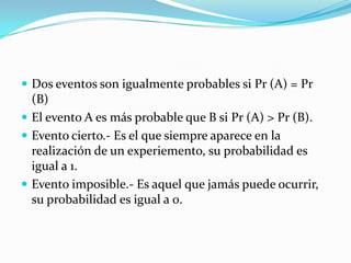probabilidades