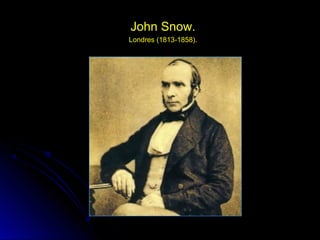 John Snow.
Londres (1813-1858).

 