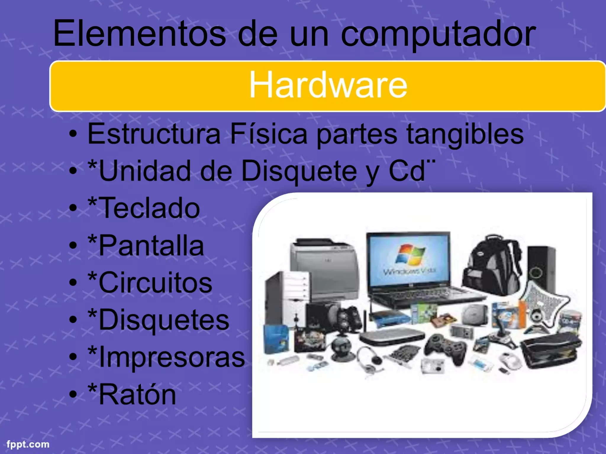 Elementos de un computador
 