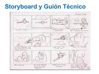 Storyboard y Guión Técnico
 