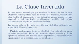 Clase invertida o flipped classroom | PPTX