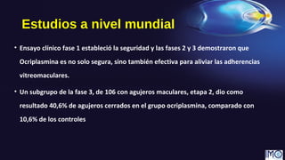 JETREA ocriplasmina INTRAVITREA | PPT