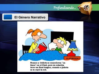 Profundizando…
El Género Narrativo
 