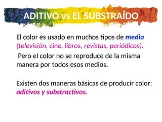 Teria Color clase la teria del color,convinacion de colores | PPTX