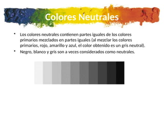 Teria Color clase la teria del color,convinacion de colores | PPTX