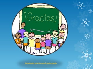 Esperando que les sea de gran ayuda

 