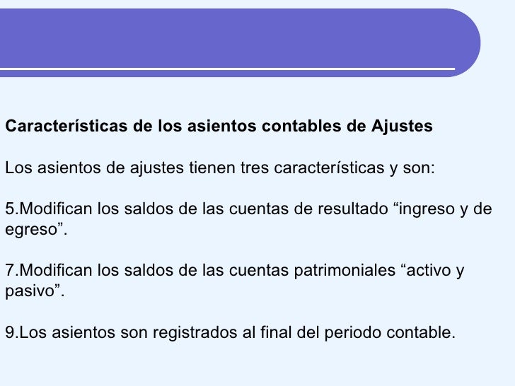 El ciclo Contable / Ajustes Contabilidad II