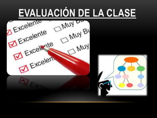 EVALUACIÓN DE LA CLASE
 
