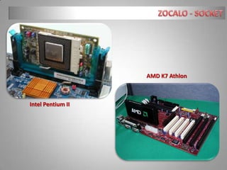 AMD K7 Athlon

Intel Pentium II

 