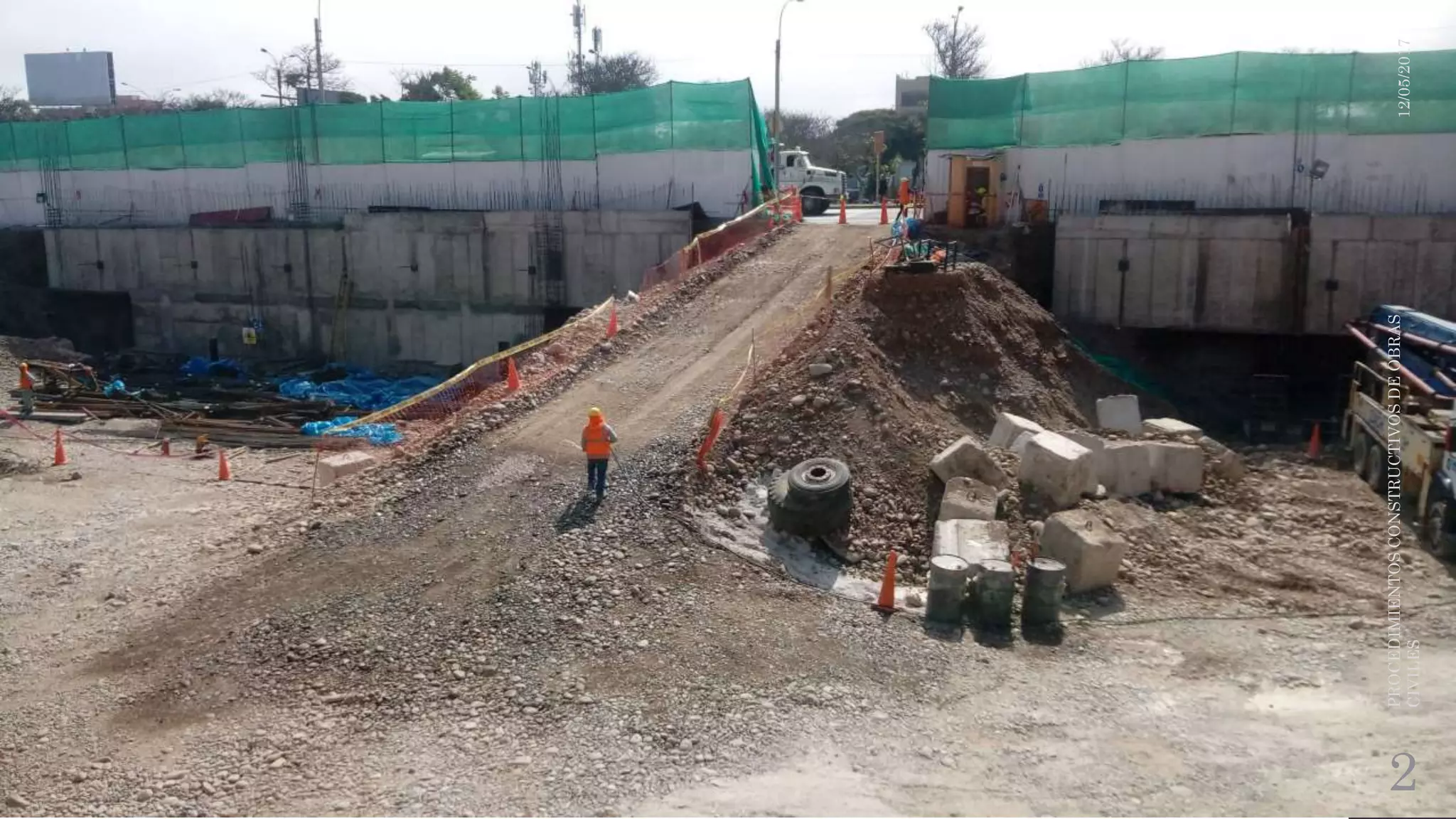 RAMPA PARA MOVIMIENTO DE
TIERRAS
12/05/2017
PROCEDIMIENTOSCONSTRUCTIVOSDEOBRAS
CIVILES
2
 