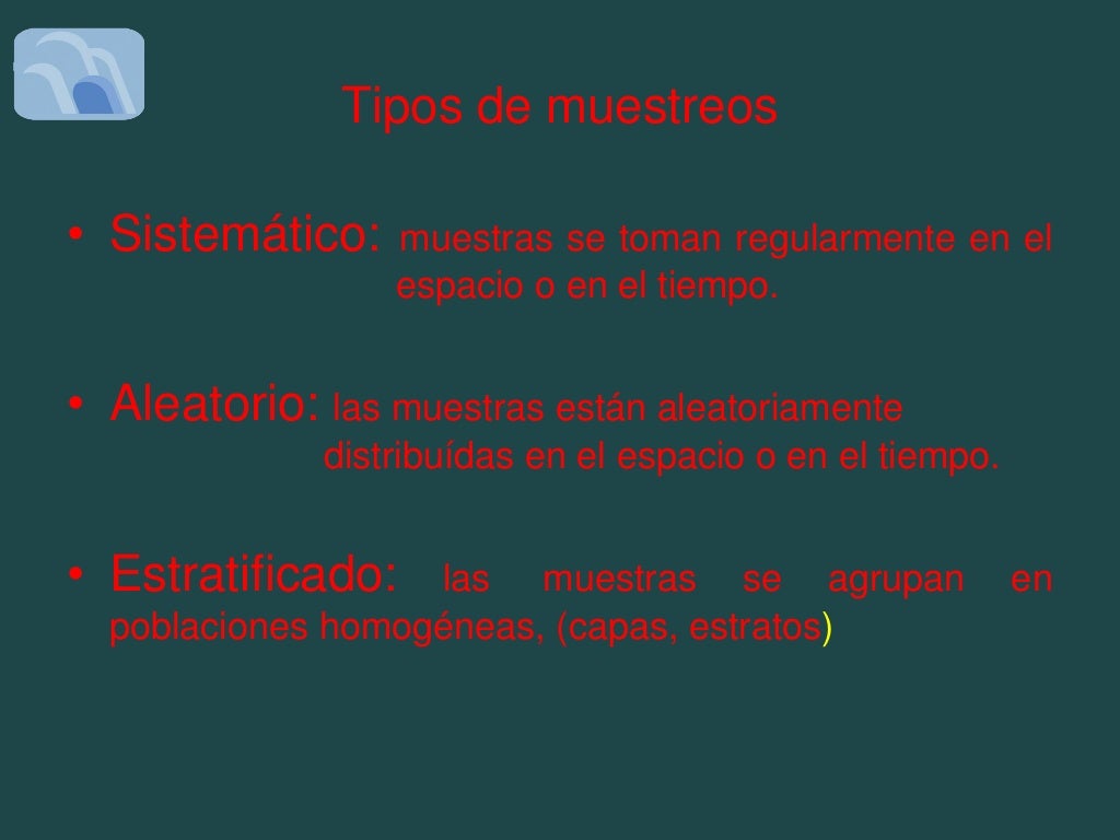 Clase N 5 Caracterizaci n De Dep sitos Por Su Muestreo