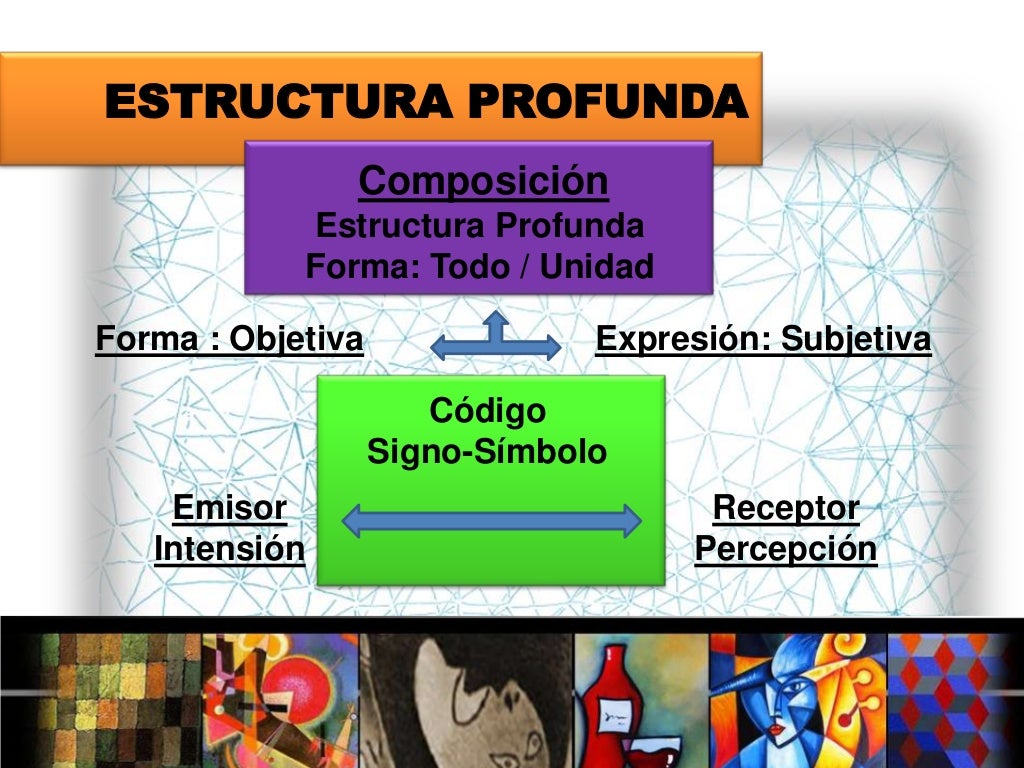 Clase n°6 estructura profunda de la forma en la composición