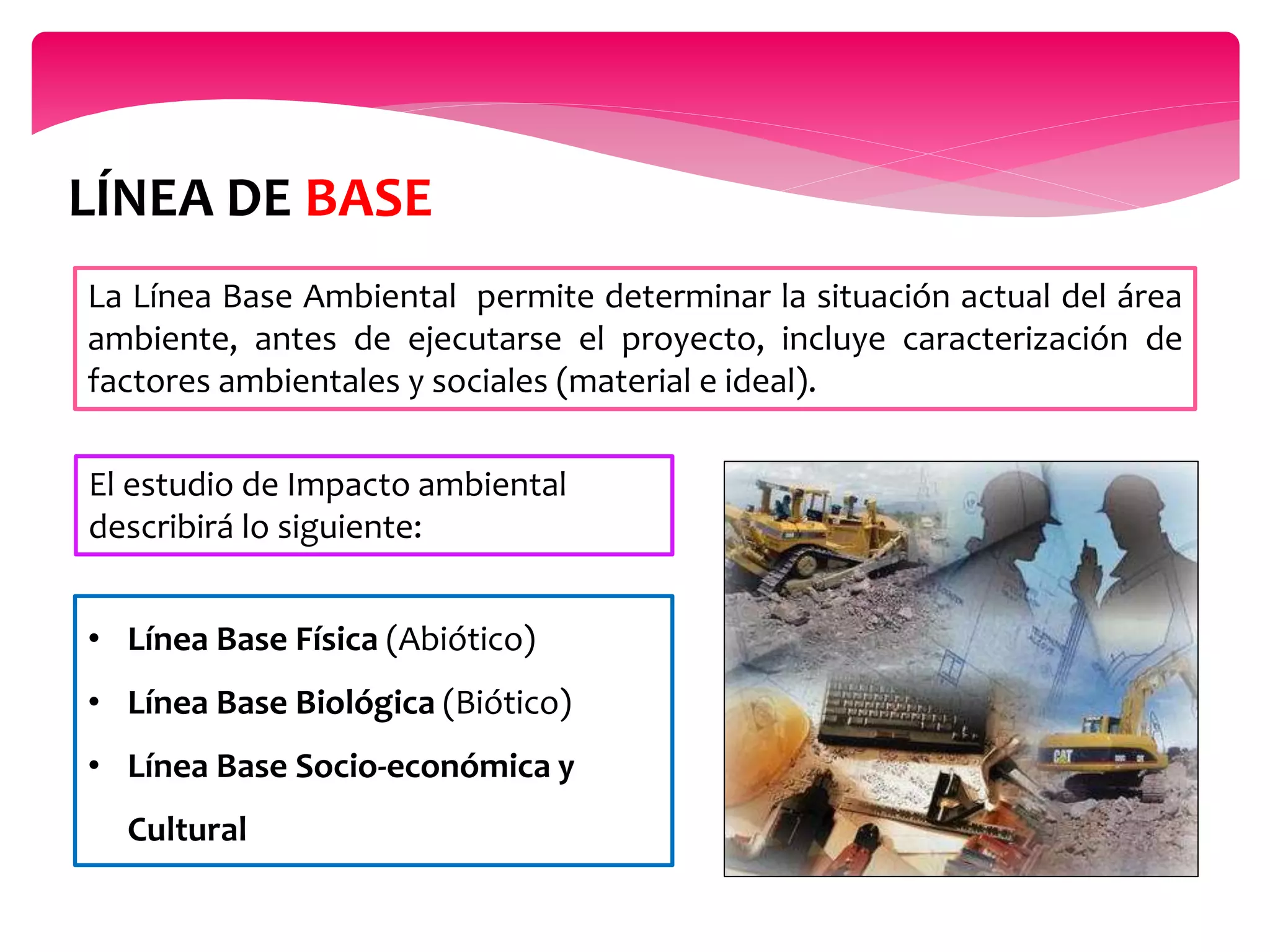 LINEA DE BASE EIA | PPTX
