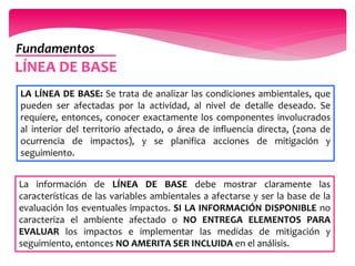 LINEA DE BASE EIA | PPTX