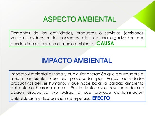 IDENTIFICACIÓN DE ASPECTOS E IMPACTOS AMBIENTALES