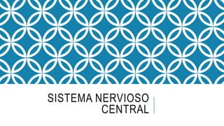 SISTEMA NERVIOSO
CENTRAL
 