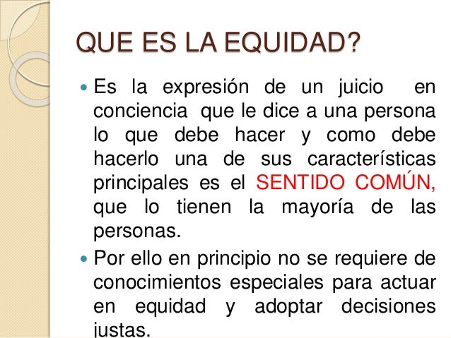 Que es la equidad en forex