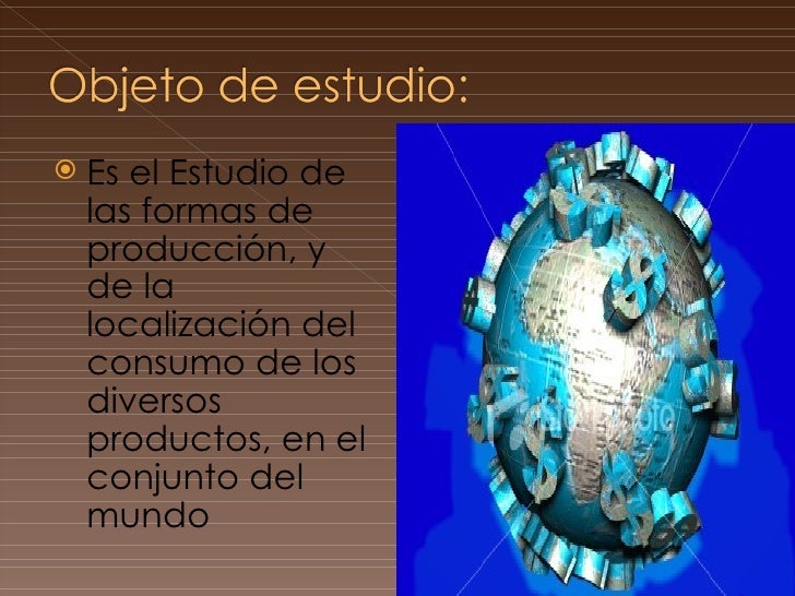 Clase Objetivos y fines de la Geografía humana y económica