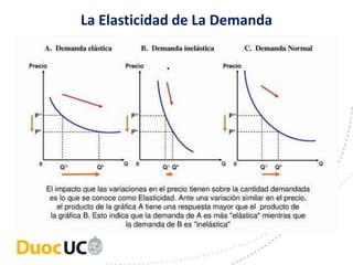 La Elasticidad de La Demanda
 