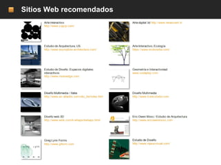 Sitios Web recomendados 