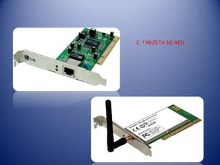2. TARJETA DE RED
 