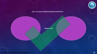 ¿Es o no una transformación isométrica?

Henriquez Villagran Daniel Esteban

24

 