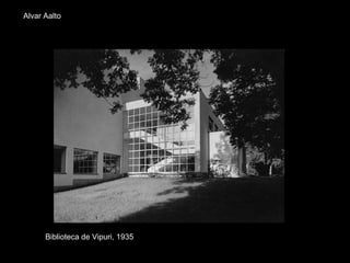 Alvar Aalto Biblioteca de Vipuri, 1935 