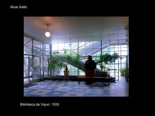 Alvar Aalto Biblioteca de Vipuri, 1935 
