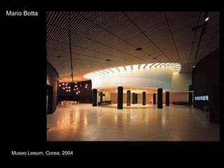 Museo Leeum, Corea, 2004 Mario Botta 