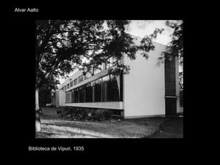 Alvar Aalto Biblioteca de Vipuri, 1935 