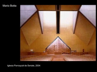 Iglesia Parroquial de Seriate, 2004 Mario Botta 