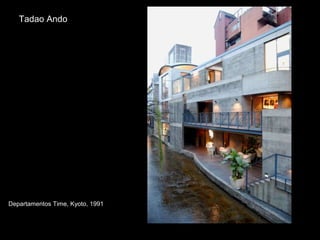 Tadao Ando Departamentos Time, Kyoto, 1991 