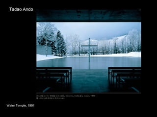 Tadao Ando Water Temple, 1991 