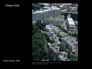 Tadao Ando Rokko Houses, 1993 