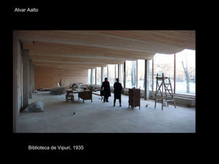 Alvar Aalto Biblioteca de Vipuri, 1935 