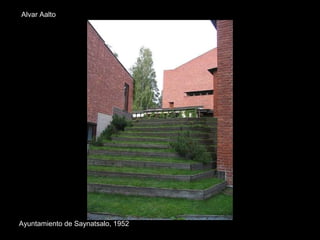 Alvar Aalto Ayuntamiento de Saynatsalo, 1952 