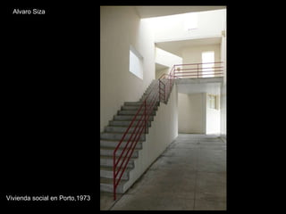 Alvaro Siza Vivienda social en Porto,1973 