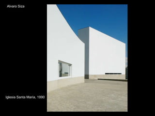 Alvaro Siza Iglesia Santa María, 1990 