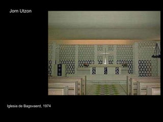 Jorn Utzon Iglesia de Bagsvaerd, 1974 
