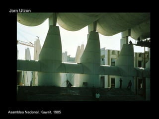 Jorn Utzon Asamblea Nacional, Kuwait, 1985 