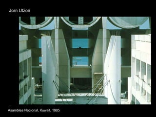 Jorn Utzon Asamblea Nacional, Kuwait, 1985 