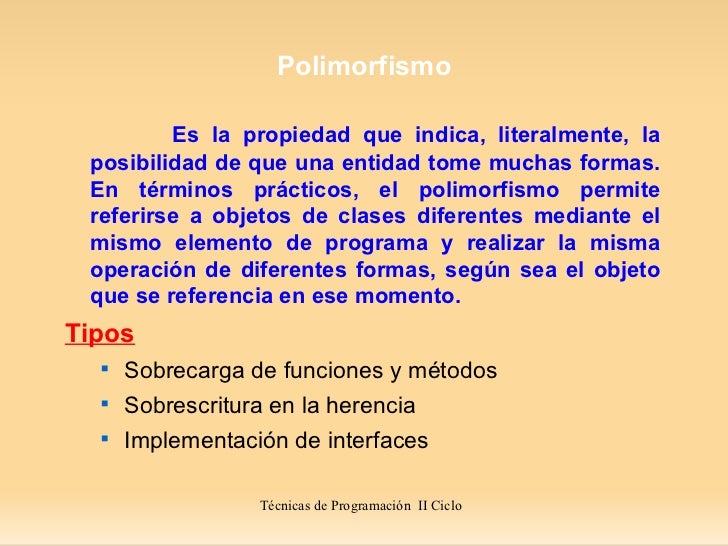 Polimorfismo en Java