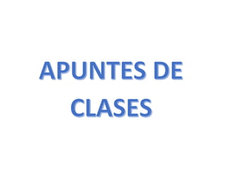 Clases