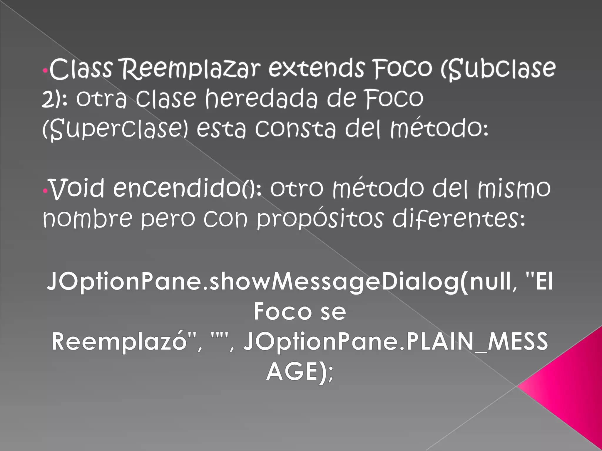 Clases abstractas en JAVA