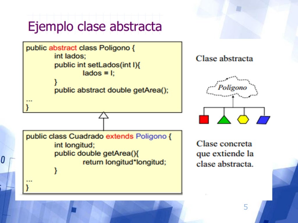 Clases abstractas e interfaces